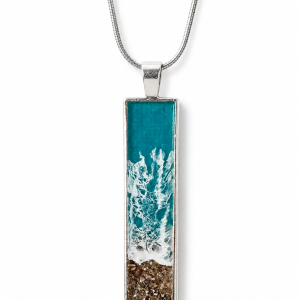 Collar Orilla Plateado