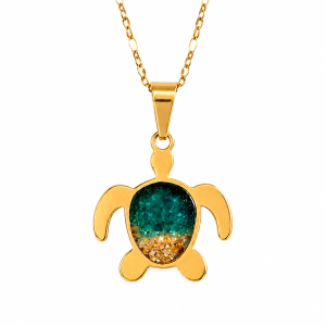 Collar Tortuga Dorada