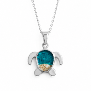 Collar Tortuga Plateado
